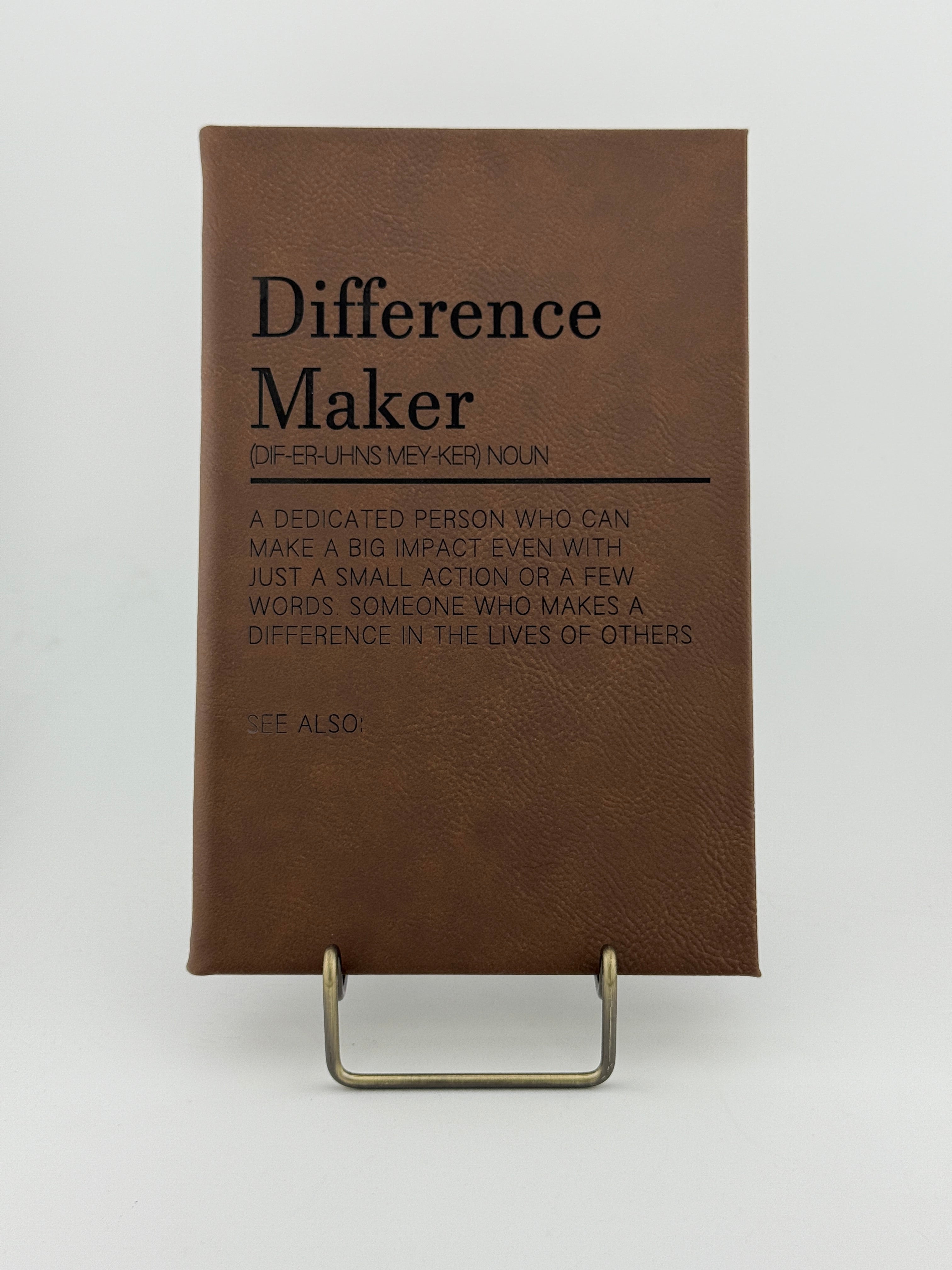 Difference Maker